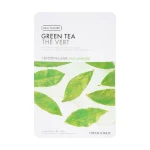 The Face Shop Тканинна маска для обличчя Real Nature Green Tea Face Mask з екстрактом зеленого чаю, 20 г