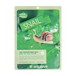 May Island Тканевая маска для лица Real Essence Snail Mask Pack с муцином улитки, 10*25 мл