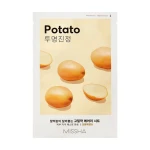 Missha Тканинна маска для обличчя Airy Fit Sheet Mask Potato з екстрактом картоплі, 19 г