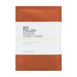 Missha Тканинна маска для обличчя Bee Pollen Renew Sheet Mask, 25 мл