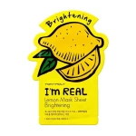 Tony Moly Тканинна маска для обличчя Im Real Lemon Mask Sheet, 21 мл