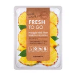 Tony Moly Тканинна маска для обличчя Fresh To Go Mask Sheet Pineapple з ананасом, 20 г