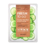 Tony Moly Тканинна маска для обличчя Fresh To Go Mask Sheet Cucumber з огірком, 22 г
