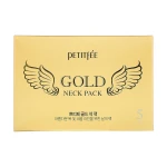 PETITFEE & KOELF Гідрогелева маска для шиї Hydrogel Angel Wings Gold Neck Pack з плацентою, 5*10 г