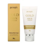 PETITFEE & KOELF Крем для шиї та декольте Gold Neck Cream з золотом, 50 г