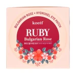 PETITFEE & KOELF Гідрогелеві патчі для шкіри навколо очей Ruby & Bulgarian Rose Eye Patch з рубіном та болгарською трояндою, 60 шт - фото N2