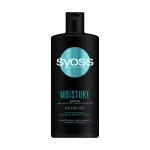 SYOSS Шампунь Moisture Shampoo для сухого та слабкого волосся, з водою клену каїде, 440 мл