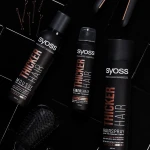 SYOSS Лак для волос Thicker Hair Hairspray с волокнами для утолщения, фиксация 4 (экстрасильная), 400 мл - фото N5