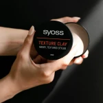 SYOSS Текстурирующая глина для волос Texture Clay фиксация 5 (экстрасильная), 100 мл - фото N5