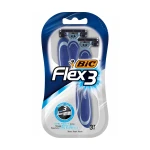 BIC Одноразові станки для гоління Flex 3 чоловічі, 3 шт