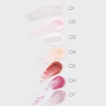 Vivienne Sabo Блиск для губ Lip Gloss a Levres Cristal 05 Бежево-рожевий з різнобарвним глітером, 3 мл - фото N4