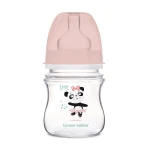 Canpol Babies Бутылка EasyStart-Toys с широким горлышком, антиколиковая, розовая кукла, 120 мл