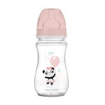 Canpol Babies Бутылка EasyStart-Toys с широким горлышком, антиколиковая, розовая кукла, 240 мл