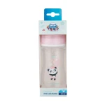 Canpol Babies Бутылка EasyStart-Toys с широким горлышком, антиколиковая, розовая кукла, 240 мл - фото N3