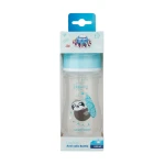 Canpol Babies Бутылка EasyStart-Toys с широким горлышком, антиколиковая, синяя машина, 240 мл - фото N3