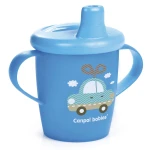 Canpol Babies Кружка непроливайка Toys синя 250 мл