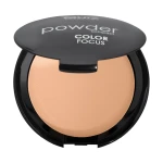 Quiz Компактна пудра для обличчя Cosmetics Color Focus з дзеркалом 58 Creamy Beige, 12 г