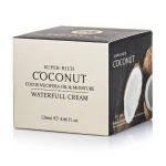 Esfolio Зволожувальний крем для обличчя Super-Rich Coconut Waterfull Cream з кокосовою олією, 120 мл - фото N2