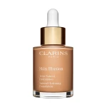 Clarins Тональний крем для обличчя Skin Illusion Natural Hydrating Foundation SPF 15, 108.5 Cashew, 30 мл