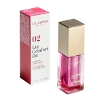 Clarins Олія-блиск для губ Instant Light Lip Comfort Oil, 02 Raspberry, 7 мл - фото N4