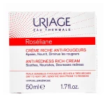 Uriage Крем для лица Roseliane Creme Riche Anti-Rougeurs против покраснений для сухой кожи, 50 мл - фото N2