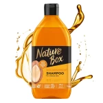 Поживний шампунь для волосся з аргановим маслом холодного віджиму - Nature Box Nourishment Shampoo, 385 мл - фото N3
