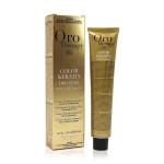 Безаміачна стійка крем-фарба для волосся - Fanola Oro Therapy Color Keratin Oro Puro Permanent Colouring Cream Intensifier Silver, 100 мл