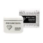 3W Clinic Нічна маска для обличчя Crystal White Sleeping Pack, 100 мл