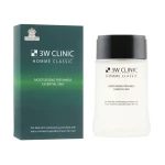 3W Clinic Чоловічий освіжальний тонер для обличчя Homme Classic Moisturizing Freshness Essential Skin, 150 мл