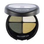 Flormar Тени для век Quartet Eyeshadow 403 Green Garden, 12 г - фото N2