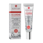 СС-крем для обличчя контроль кольору - Erborian Eau Ginseng CC Cream SPF 25, Dore, 15 мл