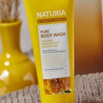Natura Гель для душу Мед-Лілія - Naturia Pure Body Wash Honey and White Lily, 100 мл - фото N3