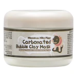 Глиняна-бульбашкова маска для обличчя - Elizavecca Milky Piggy Carbonated Bubble Clay Mask, 100 мл - фото N2