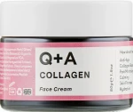 Зволожуючий крем для обличчя з колагеном - Q+A Collagen Face Cream, 50 г