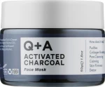 Детокс-маска для обличчя з активованим вугіллям - Q+A Activated Charcoal Face Mask, 50 г