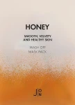 Маска для лица МЕД - J:ON Honey Smooth Velvety and Healthy Skin Wash Off Mask Pack, 1 шт - фото N2