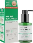 Маска-пенка от чёрных точек - Some By Mi Bye Bye Blackhead 30 days Miracle Green Tea Tox Bubble Cleanser, 120 мл - фото N2