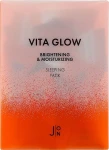 Ночная маска для сияния с витаминами - J:ON Vita Glow Brightening & Moisturizing Sleeping Pack, 5 мл, 1 шт - фото N2