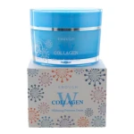 Enough W Collagen Whitening Premium Cream Осветляющий крем для лица с коллагеном 50 г