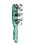 Расческа для волос Русалочка - I LOVE MY HAIR Spider M, зеленая прозрачная - фото N2