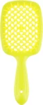 Расческа для волос - Janeke Small Superbrush, желтая, маленькая