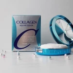 Зволожуючий кушон з колагеном - Enough Collagen Aqua Air Cushion, тон 21, 15 г - фото N3