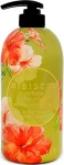 Парфюмированный гель для душа с гибискусом - Jigott Hibiscus Perfume Body Wash, 750 мл