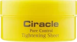 Салфетки для сужения пор - Ciracle Pore Control Tightening Sheet, 40 шт