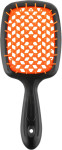 Janeke Расческа для волос Superbrush 1830 The Original Italian Design Черная и оранжевая - фото N2