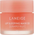 Ночная маска для губ с экстрактом грейпфрута - Laneige Lp Sleeping Mask EX Grapefruit, 20 г