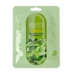 Ампульна маска зелений чай - Jigott Green Tea Real Ampoule Mask, 27 мл - фото N3