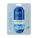 Тканинна маска для обличчя з гіалуроновою кислотою - Jigott Hyaluronic Acid Real Ampoule Mask, 25 мл, 1 шт - фото N3