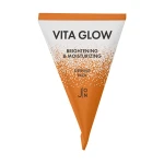 Ночная маска для сияния с витаминами - J:ON Vita Glow Brightening & Moisturizing Sleeping Pack, 5 мл, 1 шт - фото N3