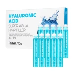 Зволожуючий філер з гіалуроновою кислотою - FarmStay FarmStay Hyaluronic Acid Super Aqua Hair Filler, 13 мл - фото N7